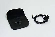 фото товара Навушники вакуумні Sony EX-200 black (металл, чехол)