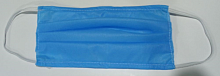 фото товару Защитная маска 3 слоя Blue (100 штук)