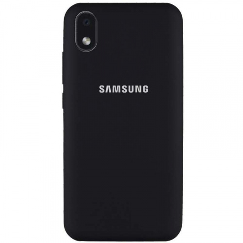 фото товару Накладка Silicone Case High Copy Samsung A01 Core (2020) A013F Black
