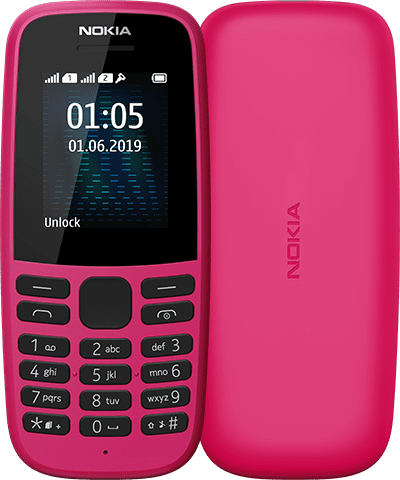 фото товара Nokia 105 DS 2019 Pink