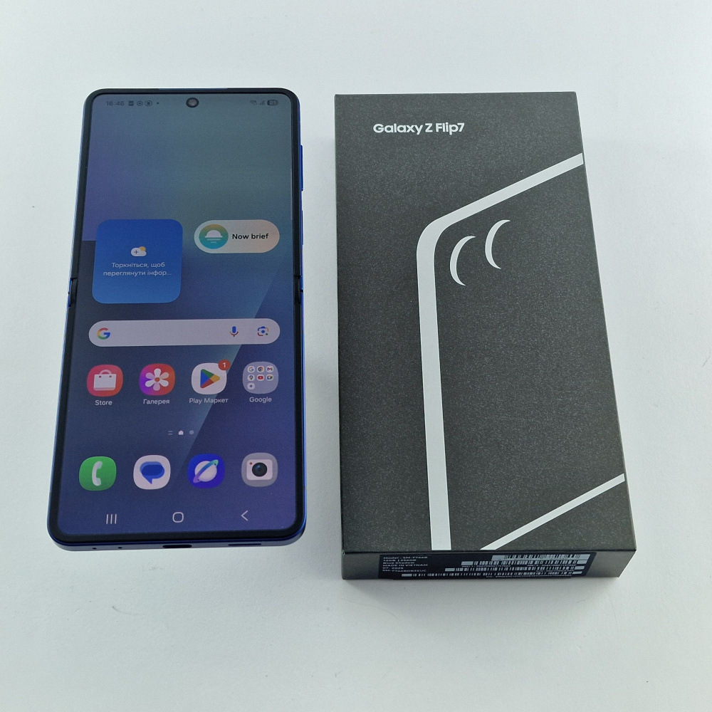 Samsung Galaxy Flip 7 256 GB Blue Shadow фото товару Samsung Galaxy Flip 7 256 GB Blue Shadow