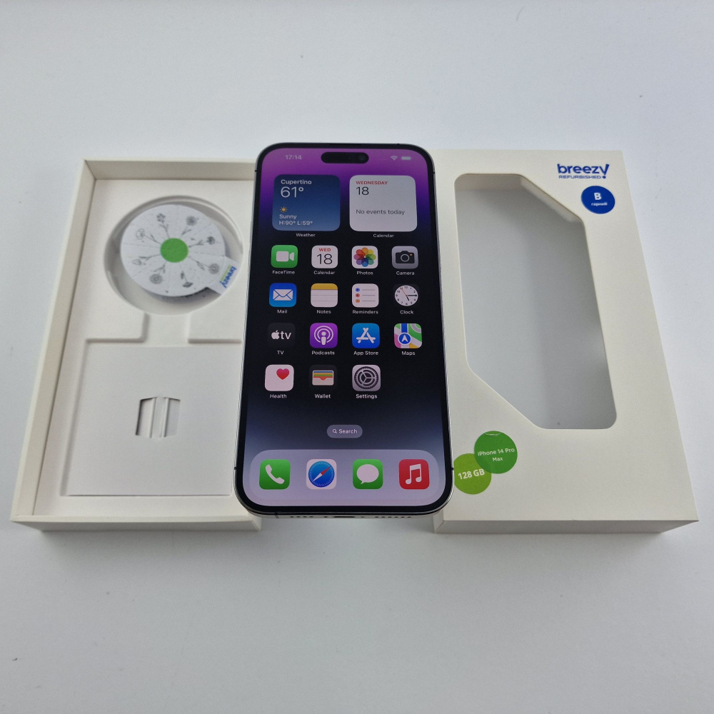 Apple iPhone 14 Pro Max 128 GB Deep Purple фото товару Apple iPhone 14 Pro Max 128 GB Deep Purple