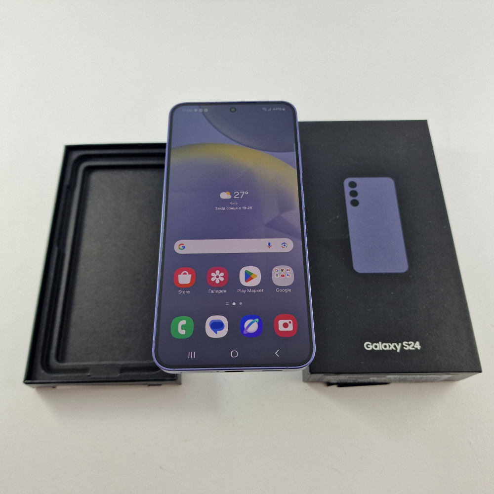 Samsung Galaxy S24 128 GB Cobalt Violet фото товару Samsung Galaxy S24 128 GB Cobalt Violet