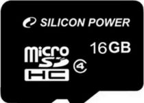 фото товару Silicon Power MicroSDHC 16GB Class 4 (card only)