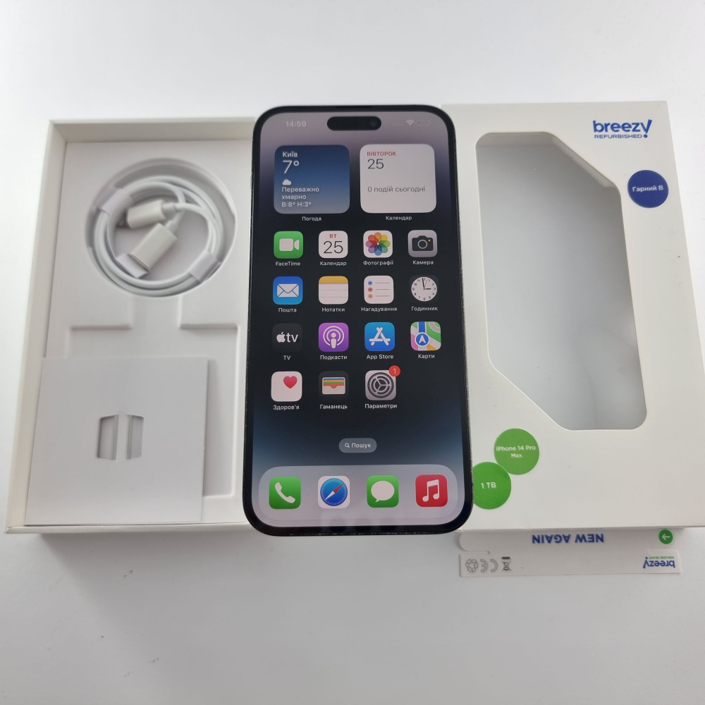 фото товару Apple iPhone 14 Pro Max 1 TB Space Black