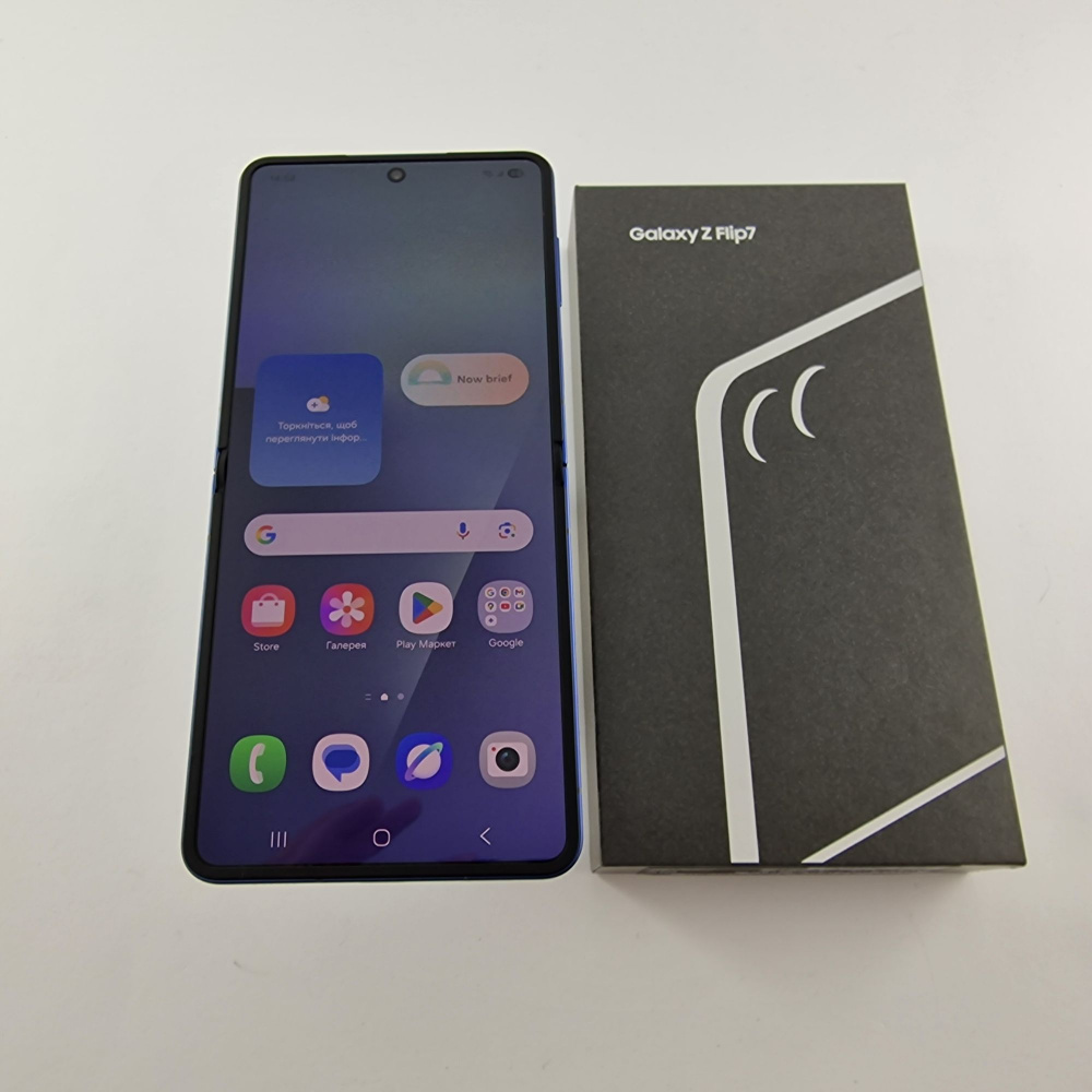 Samsung Galaxy Flip 7 256 GB Blue Shadow фото товару Samsung Galaxy Flip 7 256 GB Blue Shadow