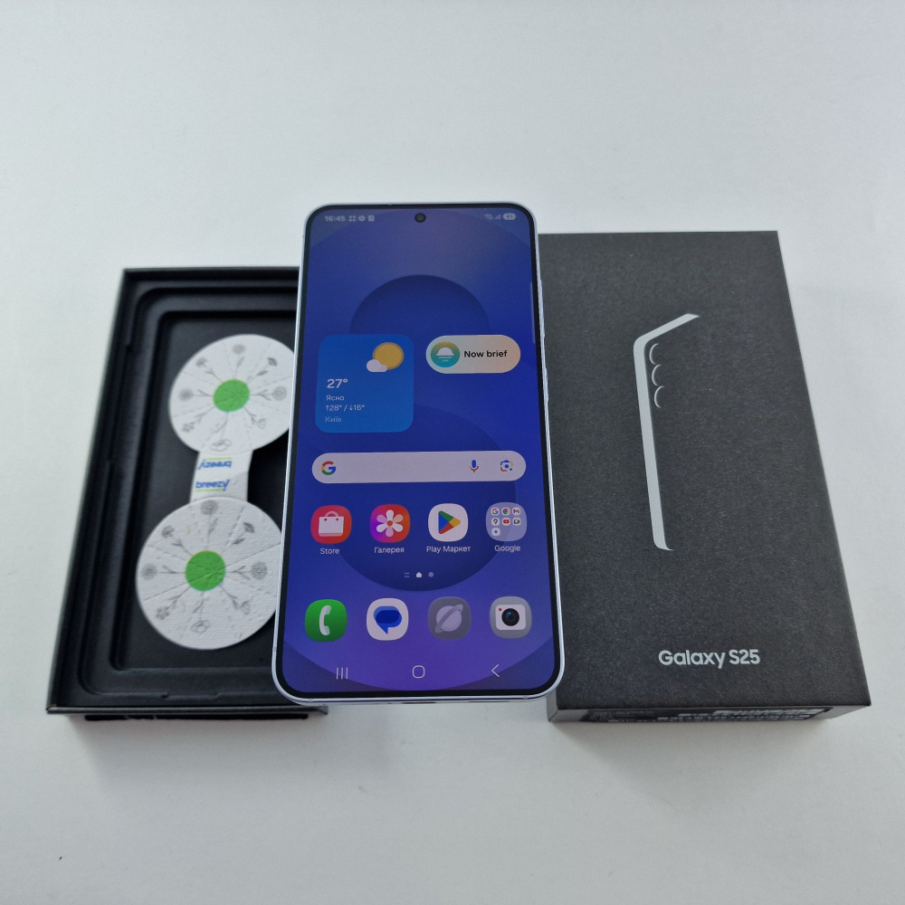 Samsung Galaxy S25 128 GB Blue фото товару Samsung Galaxy S25 128 GB Blue