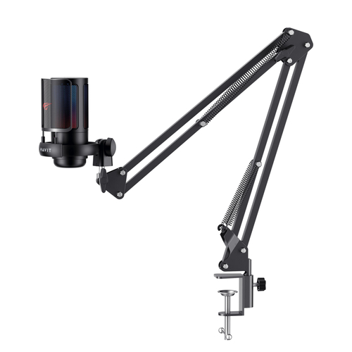 Мікрофон GAMING HAVIT HV-GK50 PRO usb фото товара Мікрофон GAMING HAVIT HV-GK50 PRO usb