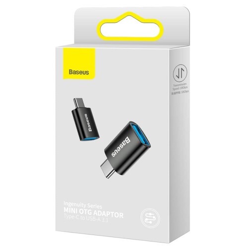 Бездротовий Bluetooth адаптер BASEUS Ingenuity Mini OTG USB 3.1 to Type-C Blue фото товару Бездротовий Bluetooth адаптер BASEUS Ingenuity Mini OTG USB 3.1 to Type-C Blue