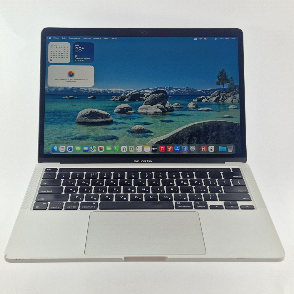 MacBook Pro 13" with Touch Bar Apple M1 (8C CPU/8C GPU), 16 GB, 512 GB, Space Gray фото товару MacBook Pro 13" with Touch Bar Apple M1 (8C CPU/8C GPU), 16 GB, 512 GB, Space Gray