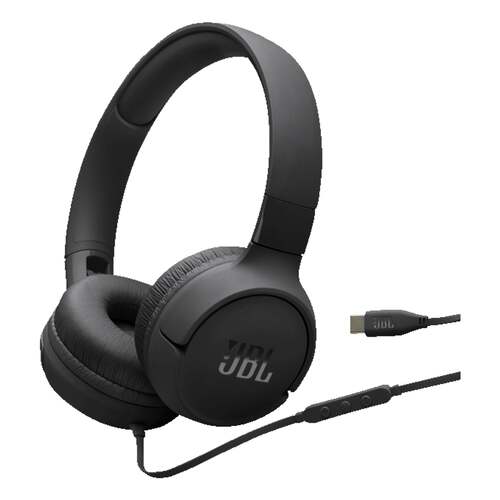 Навушники JBL Tune 520C USB-C (JBLT520CBLK) Black фото товара Навушники JBL Tune 520C USB-C (JBLT520CBLK) Black