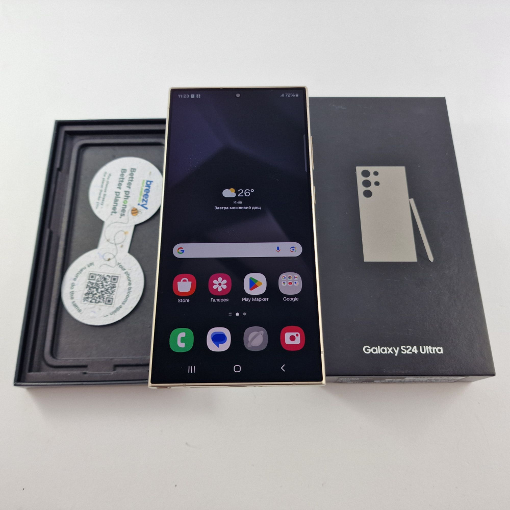 Samsung Galaxy S24 Ultra 256 GB Titanium Gray фото товару Samsung Galaxy S24 Ultra 256 GB Titanium Gray