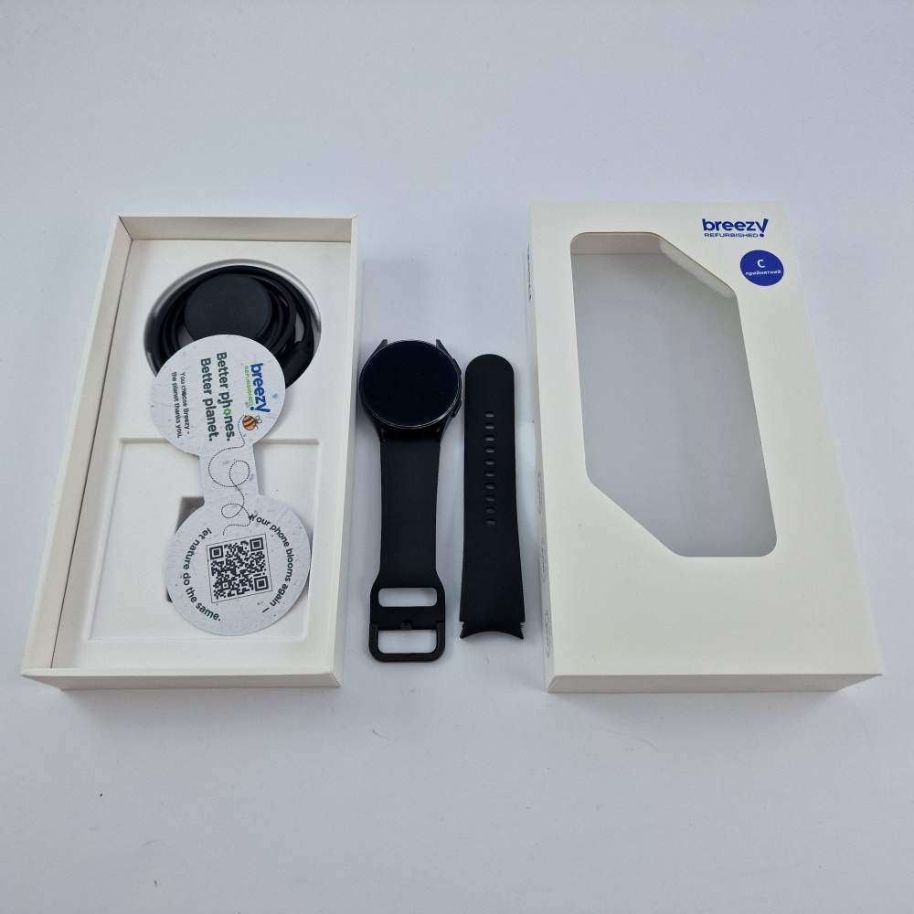 Smart Watch Samsung Galaxy Watch 4, 40mm, Black фото товару Smart Watch Samsung Galaxy Watch 4, 40mm, Black
