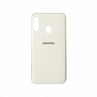 фото товару Накладка Original Silicone Joy touch Samsung A40 (2019) A405F White (тех.пак)