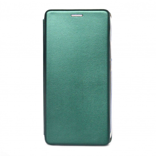 фото товару Чохол-книжка Premium Leather Case Xiaomi Redmi Note 10 Pro/Note 10 Pro Max green (тех.пак)