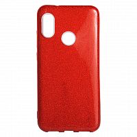 фото товару Накладка Shine 3в1 (PC+TPU) Huawei P Smart (2019) red (тех.пак)