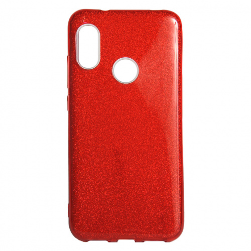 фото товару Накладка Shine 3в1 (PC+TPU) Huawei P Smart (2019) red (тех.пак)