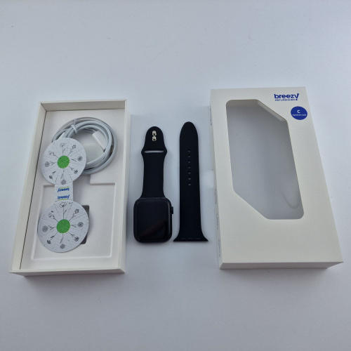 фото товару Apple Watch Series 9 GPS, 45mm, Midnight, Midnight Sport Band, M/L