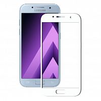 фото товару Защитное стекло Samsung A3 (2017) A320F 3D Full Cover White