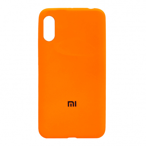 фото товару Накладка Silicone Case High Copy Xiaomi Redmi 7A Neon Orange