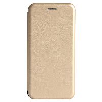 фото товару Чохол-книжка Premium Leather Case Samsung A71 (2020) A715F gold (тех.пак)