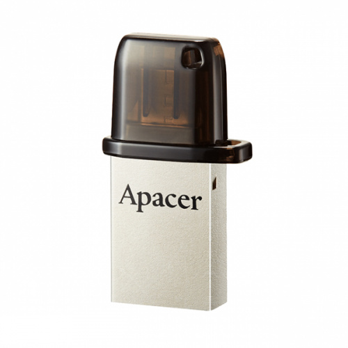 фото товару Apacer USB 32Gb AH175 Dual OTG Black