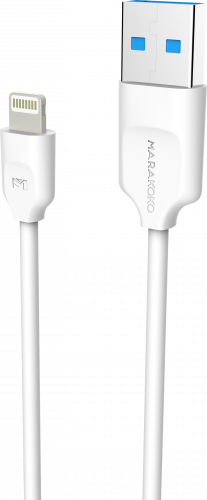 фото товару Дата кабель Marakoko MCB4 Lightning 1m 2A White