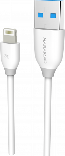 фото товару Дата кабель Marakoko MCB8 Lightning 1m 2A White