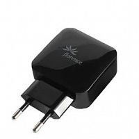 фото товару СЗУ Florence 2USB 3.1A Black (bulk, 50шт)