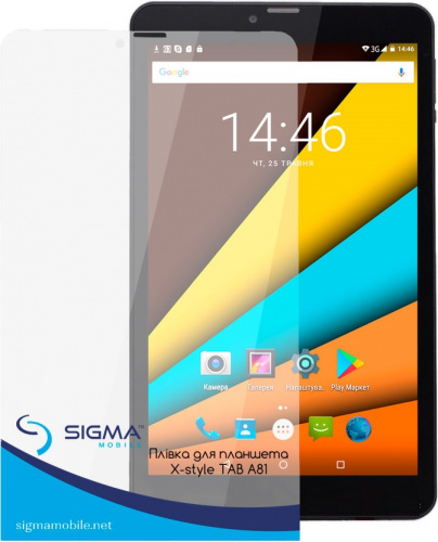 фото товару Защитная пленка для Sigma X-Style TAB A81/A82