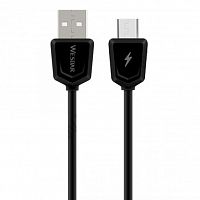 фото товару Дата кабель Wesdar T29 microUSB 1m 2A Black