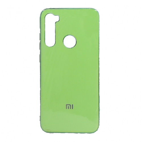 фото товару Накладка Original Silicone Joy touch Xiaomi Redmi Note 8 (2019) Green (тех.пак)