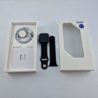 фото товару Apple Watch Series 9 GPS, 45mm, Midnight, Midnight Sport Band, M/L