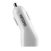 фото товару АЗП Wesdar U5 2USB 2.1A White