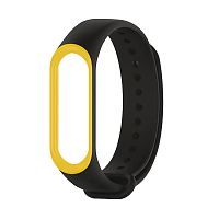 фото товара Ремінець для Mi Band 3/Band 4 Sport 3 Black/Yellow