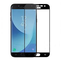 фото товару Захисне скло MakeFuture Samsung J3 (2017) J330 Full Cover Black