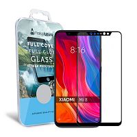 фото товару Захисне скло MakeFuture Xiaomi Mi 8 Full Cover (full glue) Black