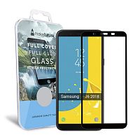 фото товару Захисне скло MakeFuture Samsung J6 (2018) J600 Full Cover (full glue) Black