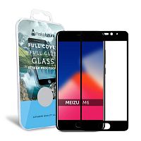 фото товару Захисне скло MakeFuture Meizu M6 Full Cover (full glue) Black