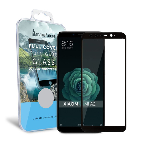 фото товару Захисне скло MakeFuture Xiaomi Mi A2 Lite Full Cover Black