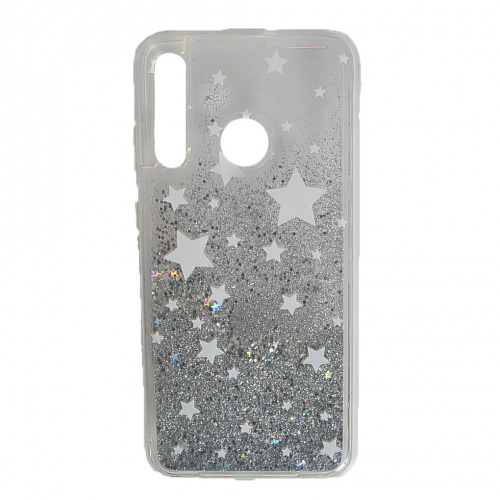 фото товару Накладка TPU Lively Glitters Huawei P Smart Z (2019) silver stars (тех.пак)