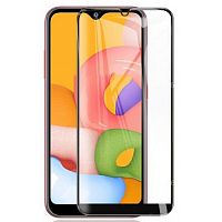 фото товару Захисне скло MakeFuture Samsung A01 (A015F) Full Cover (full glue) Black