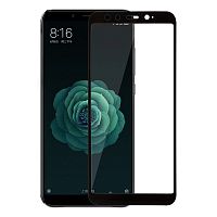 фото товару Захисне скло Florence (full glue) Xiaomi Mi 6x (A2) Full Cover Black