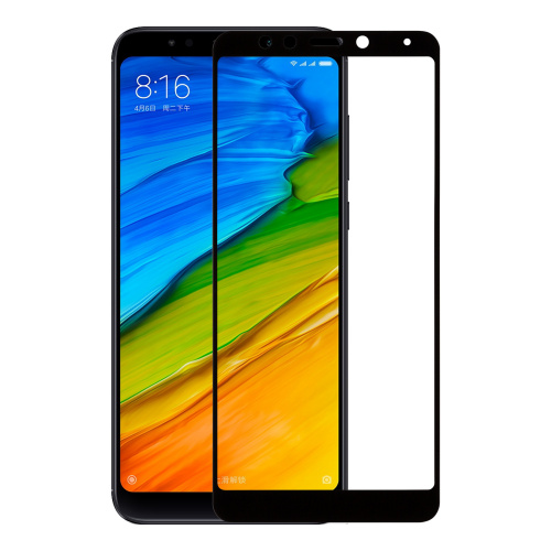 фото товару Захисне скло Florence (full glue) Xiaomi Redmi 5 Plus Full Cover Black