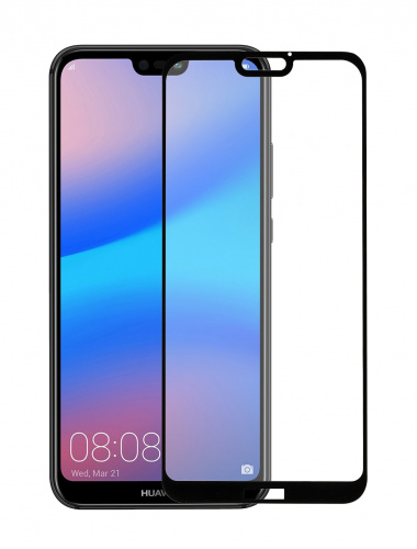 фото товару Захисне скло Florence Huawei P20 lite Full Cover Black