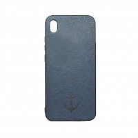 фото товару Накладка Leather Magnet Case Xiaomi Redmi 7A Blue (тех.пак)