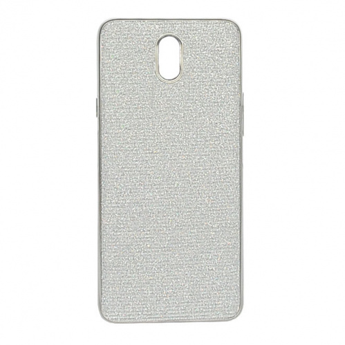 Накладка Fabric Shine Xiaomi Redmi 8A silver (тех.пак) фото товару Накладка Fabric Shine Xiaomi Redmi 8A silver (тех.пак)