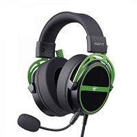 фото товара Навушники HAVIT HV-H2030E GAMING black/green, with mic