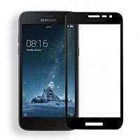 фото товару Захисне скло Florence Samsung J2 Core (2018) J260 Full Cover Black (тех.пак)