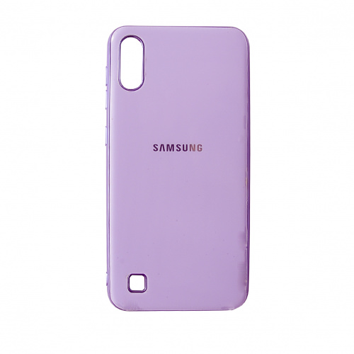 фото товару Накладка Original Silicone Joy touch Samsung A10/M10 (2019) A105F/M105F Lavander (тех.пак)